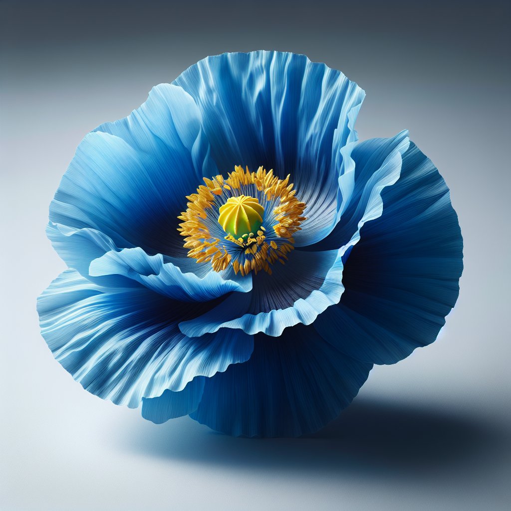 Picture of Blue Poppy note