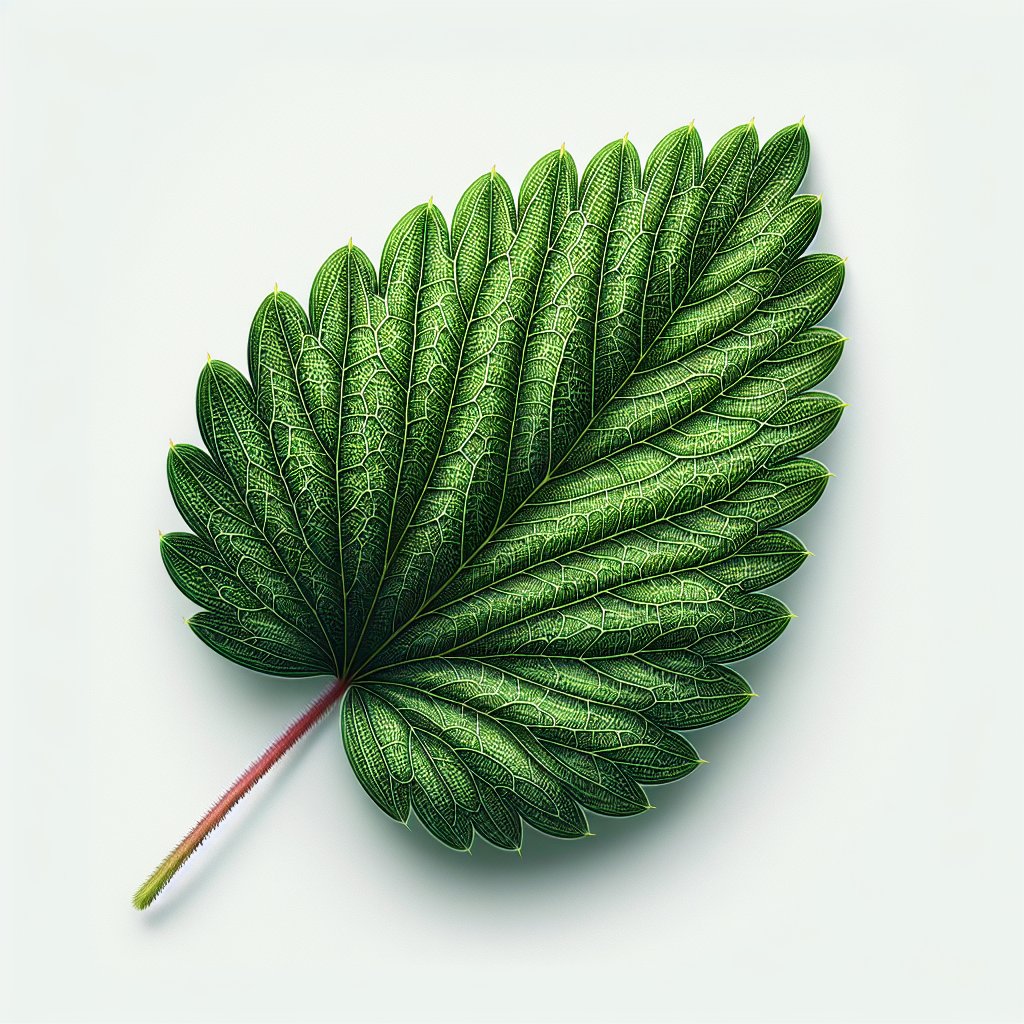 Picture of Strawberry Leaf note