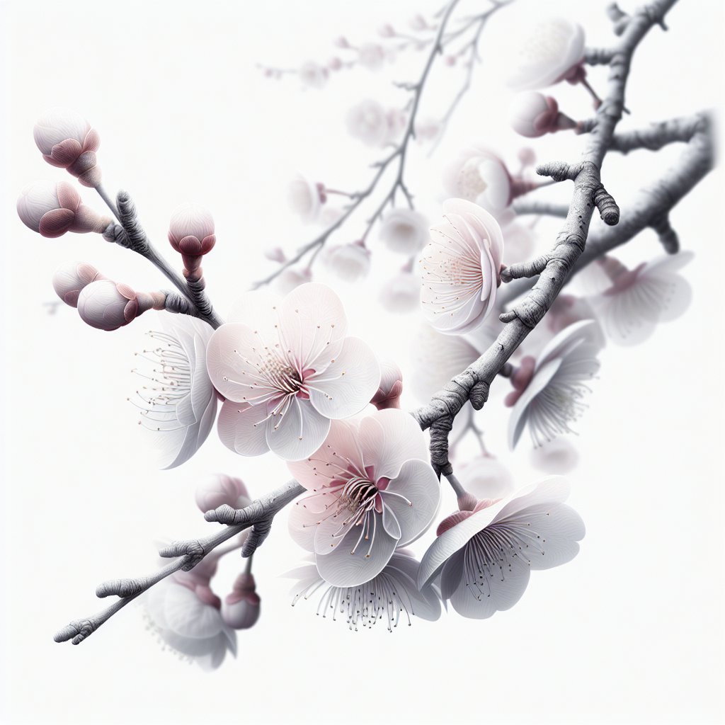 Picture of Plum Blossom note