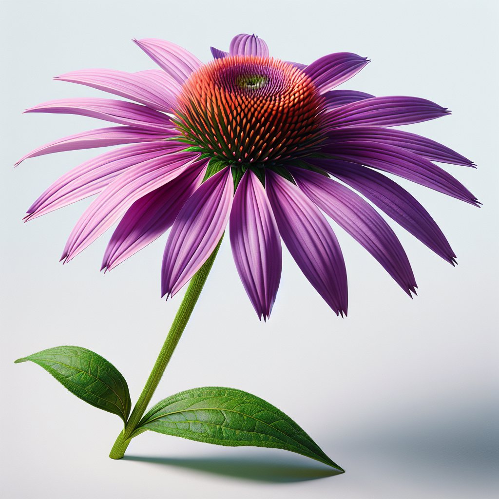 Picture of Purple Coneflower note