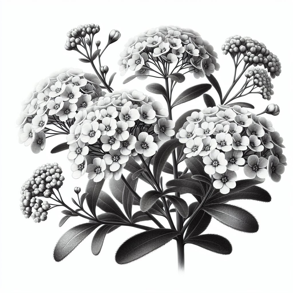 Picture of Alyssum note