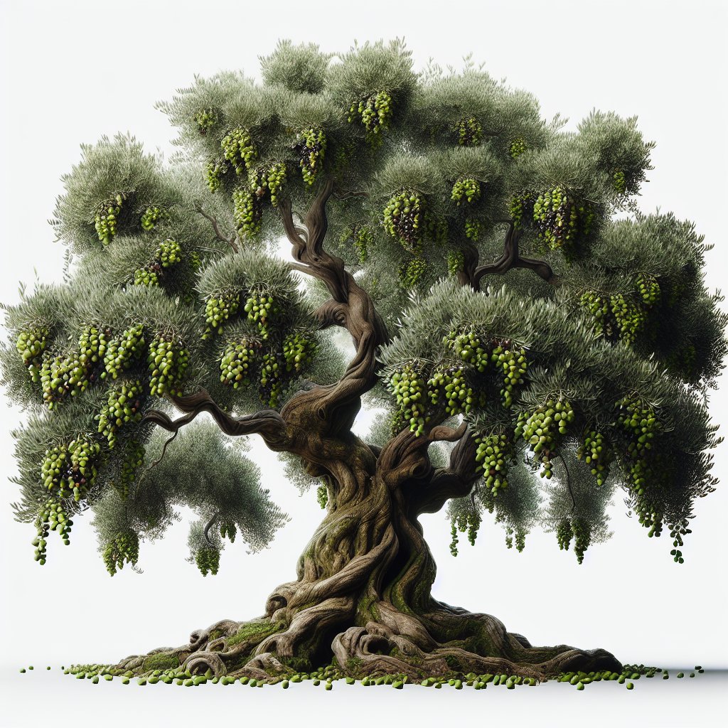 Picture of Olive Tree note