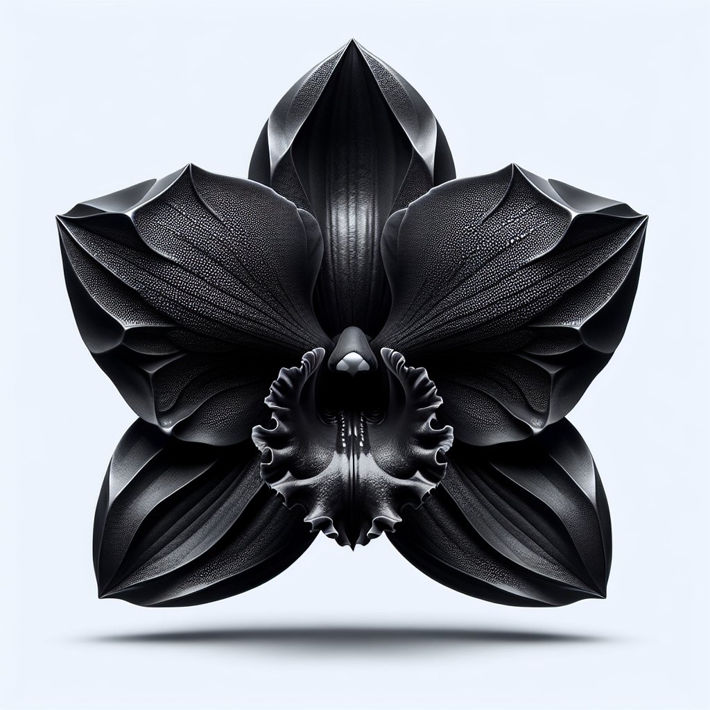 Picture of Orchid Black Diamond note