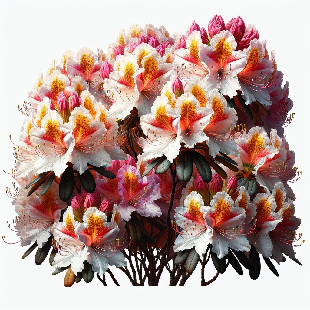 Picture of Siberian Rhododendron note