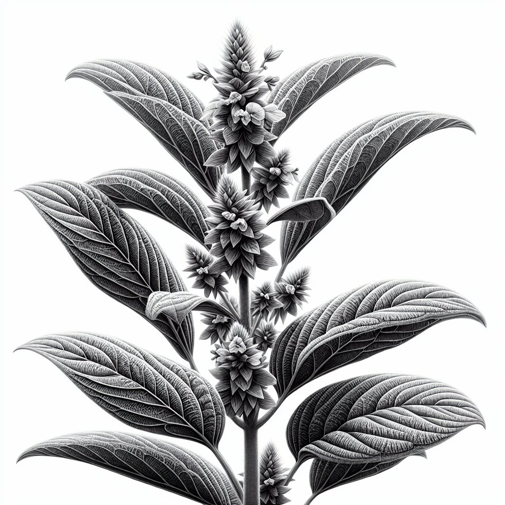 Picture of Strobilanthes Callosa note