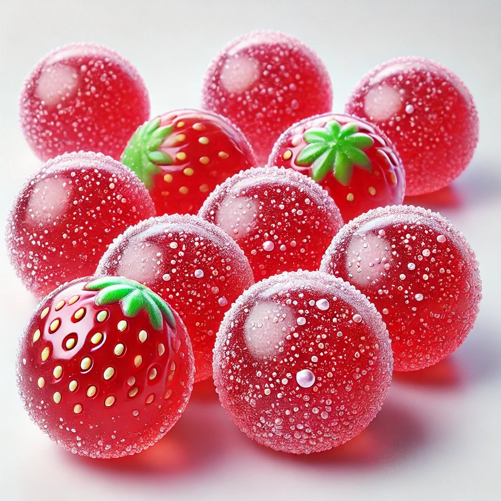 Picture of Strawberry Fizz Candy note