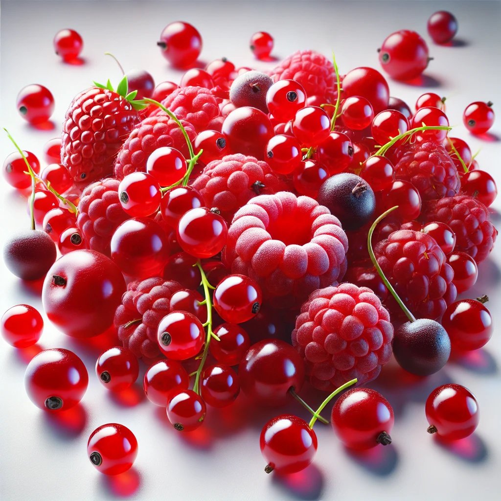 Picture of Red Berries note