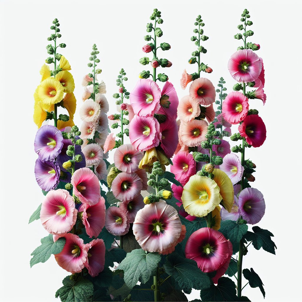 Picture of Hollyhock note