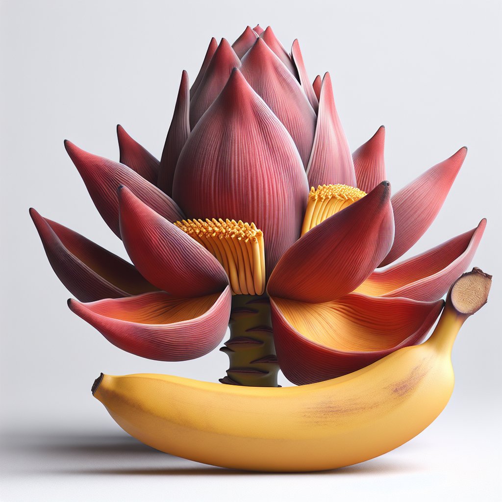 Picture of Banana Flower note