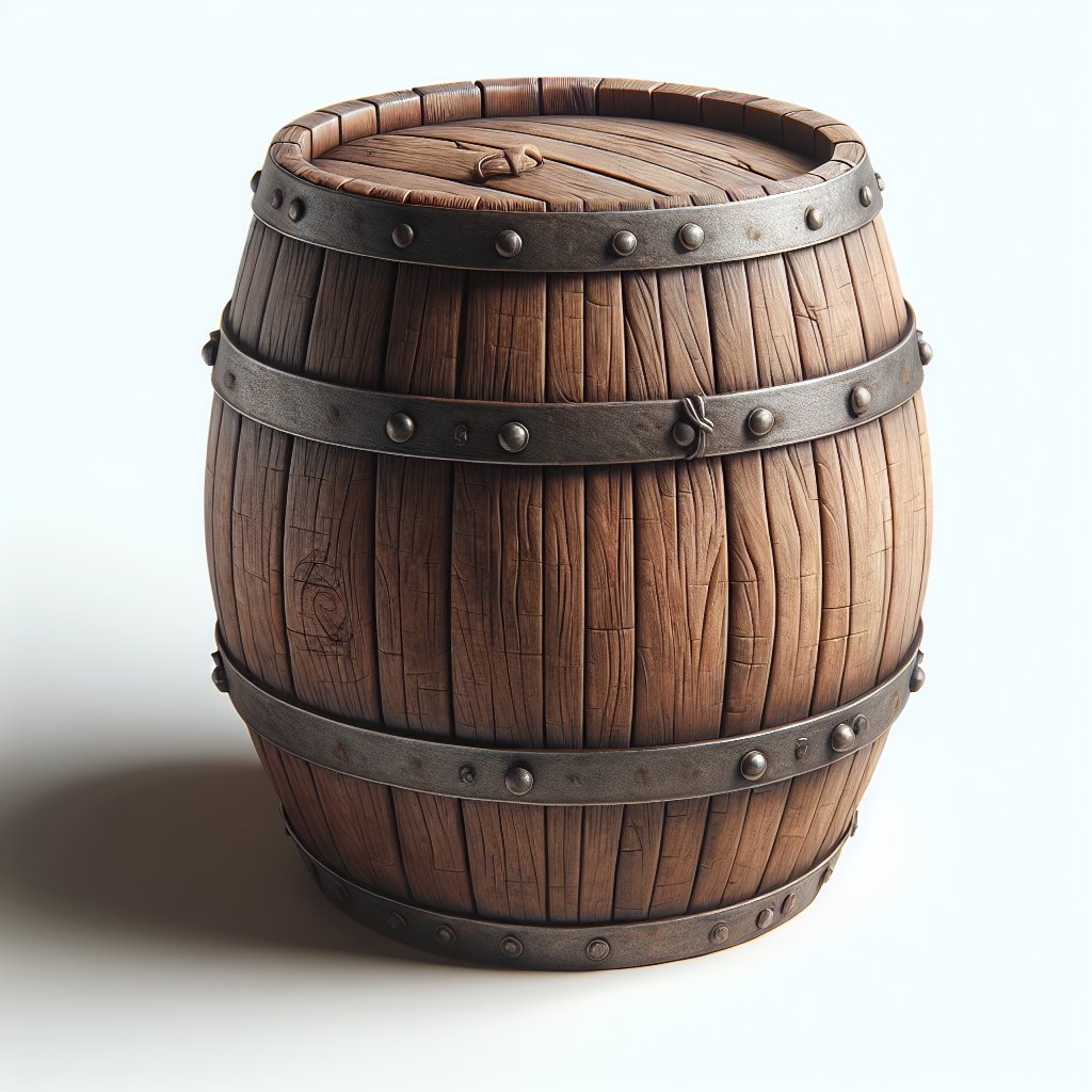 Picture of Wood barrel note