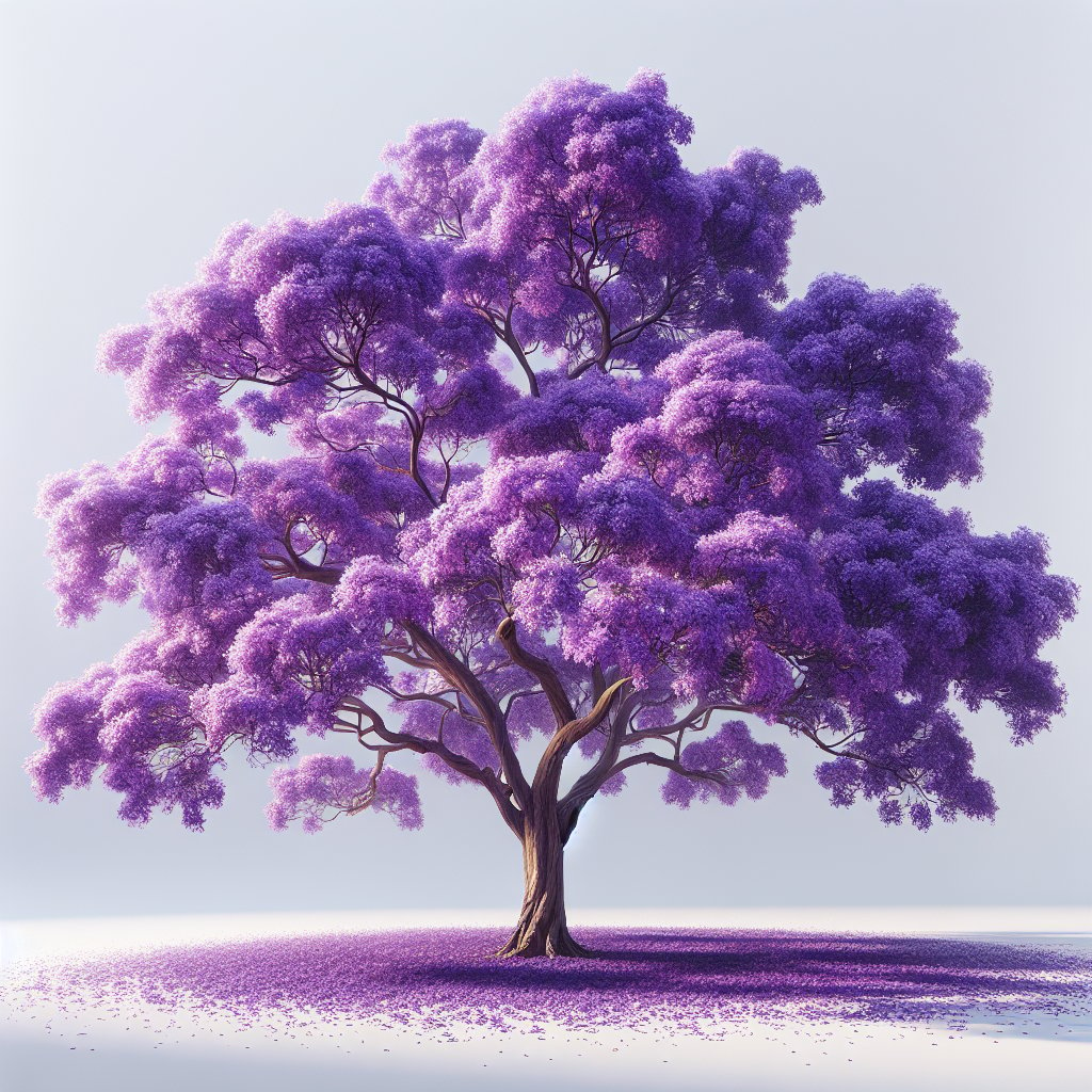 Picture of Jacaranda note