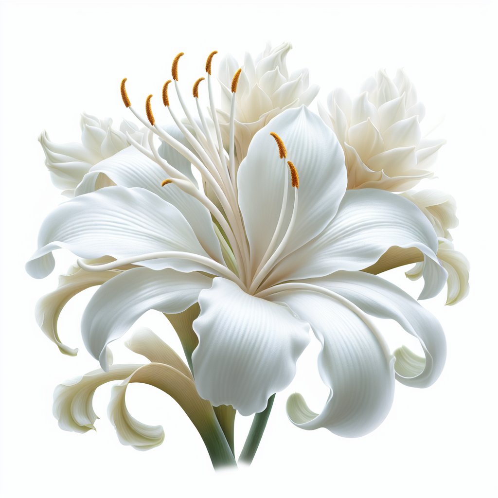 Picture of White Ginger Lily note