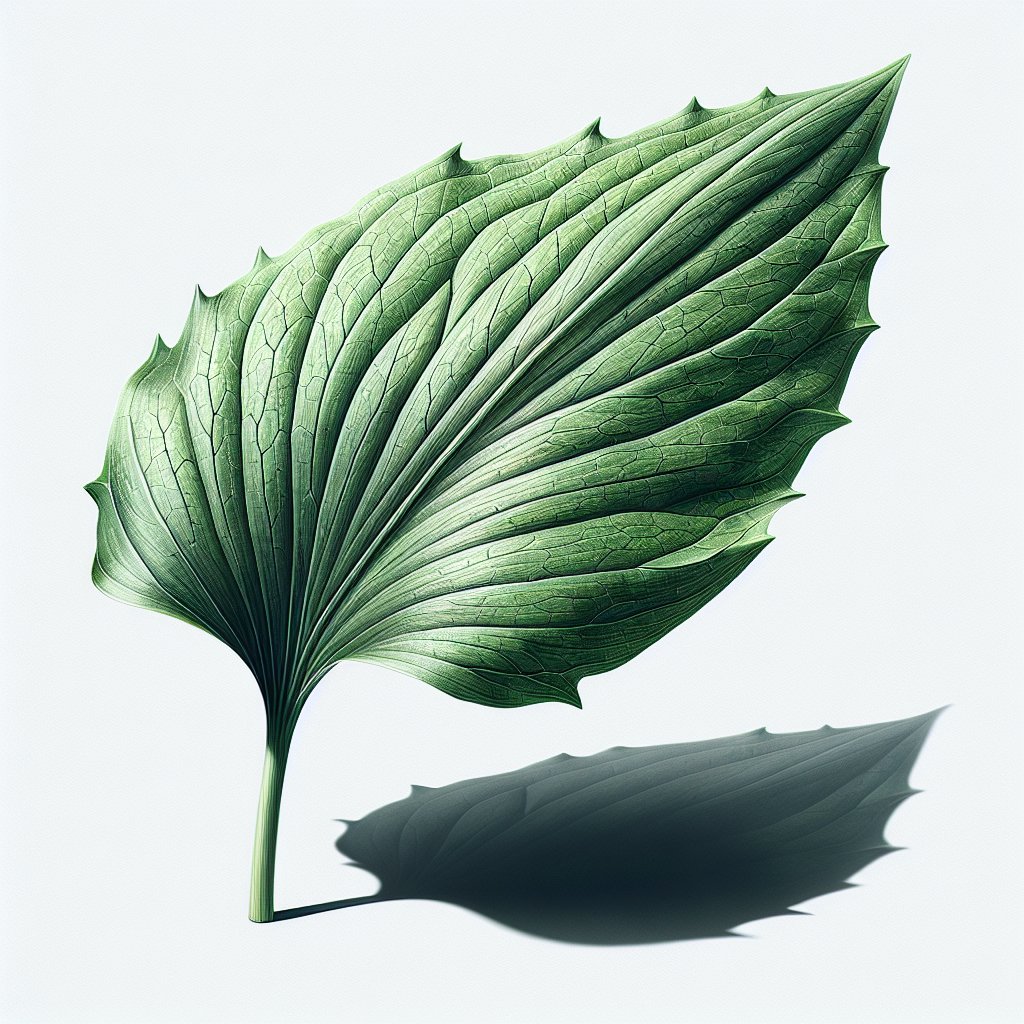 Picture of Wild garlic leaf note