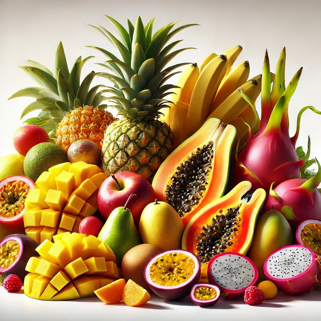 Picture of Tropical Fruits note