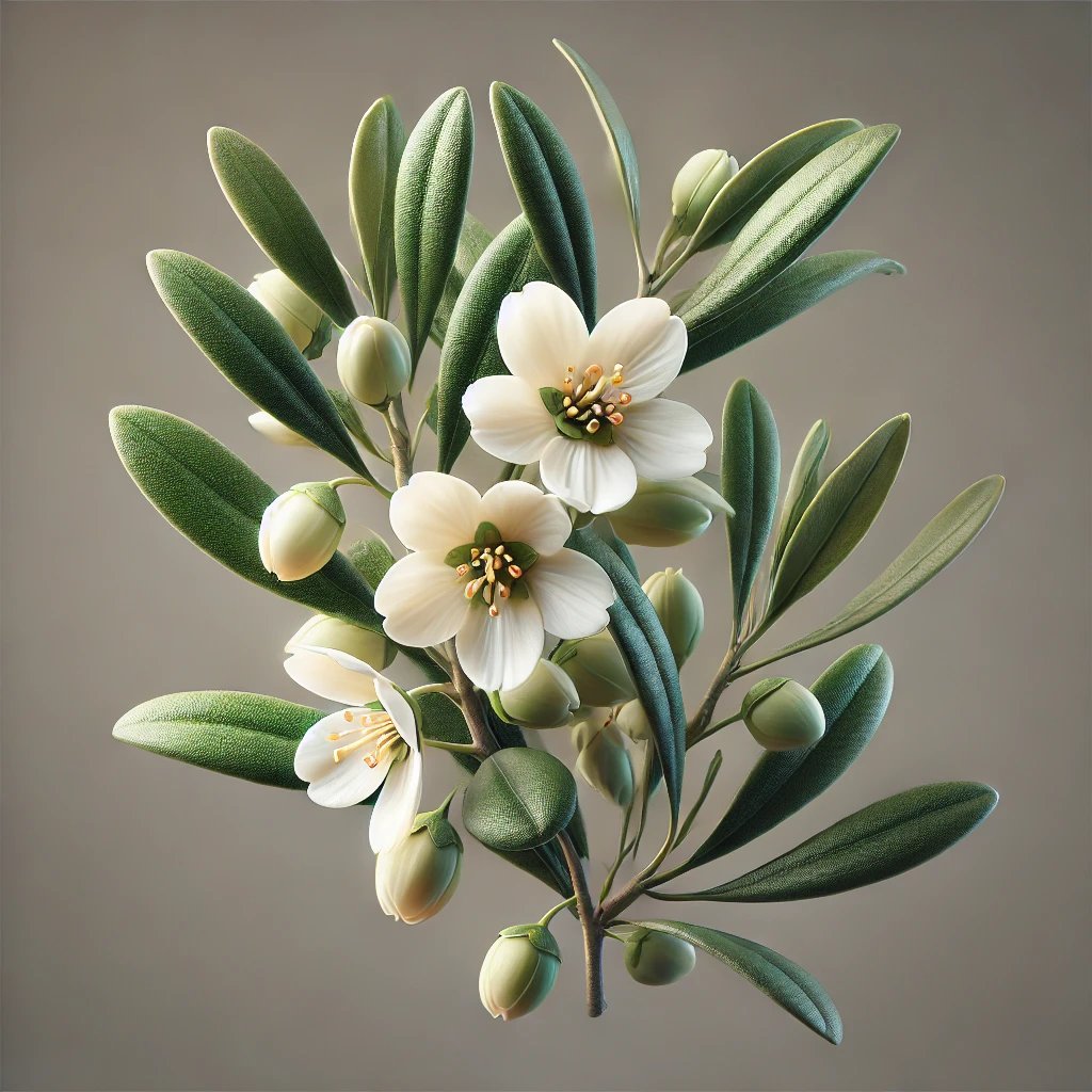 Picture of Olive flower note