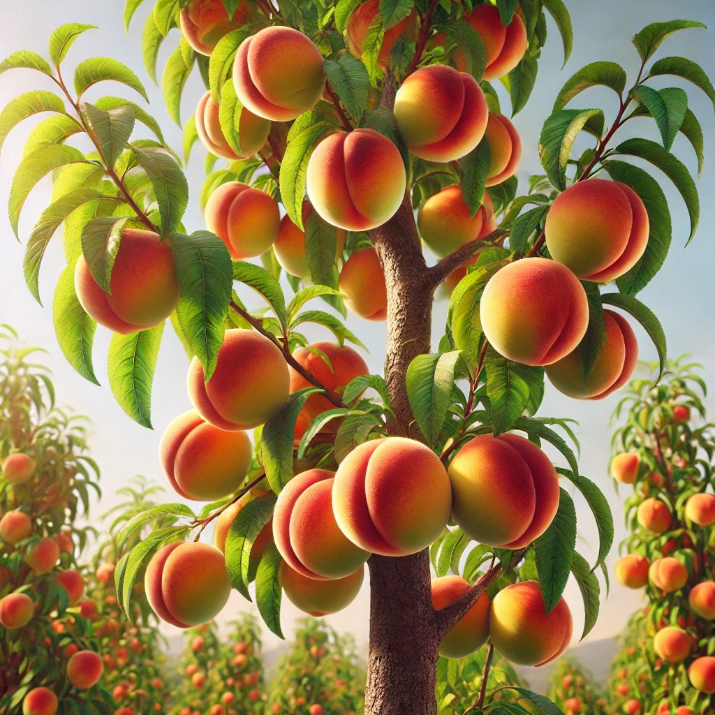 Picture of Peach Tree note