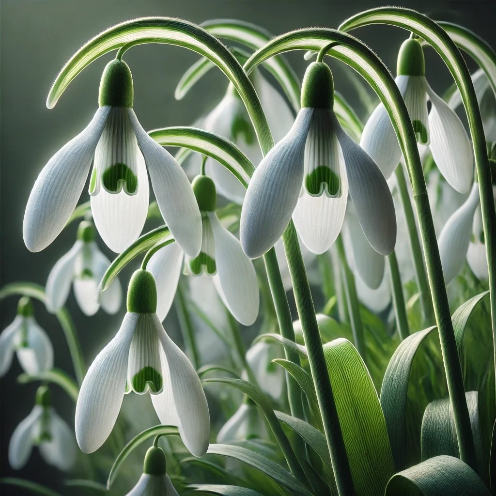 Picture of Snowdrops note