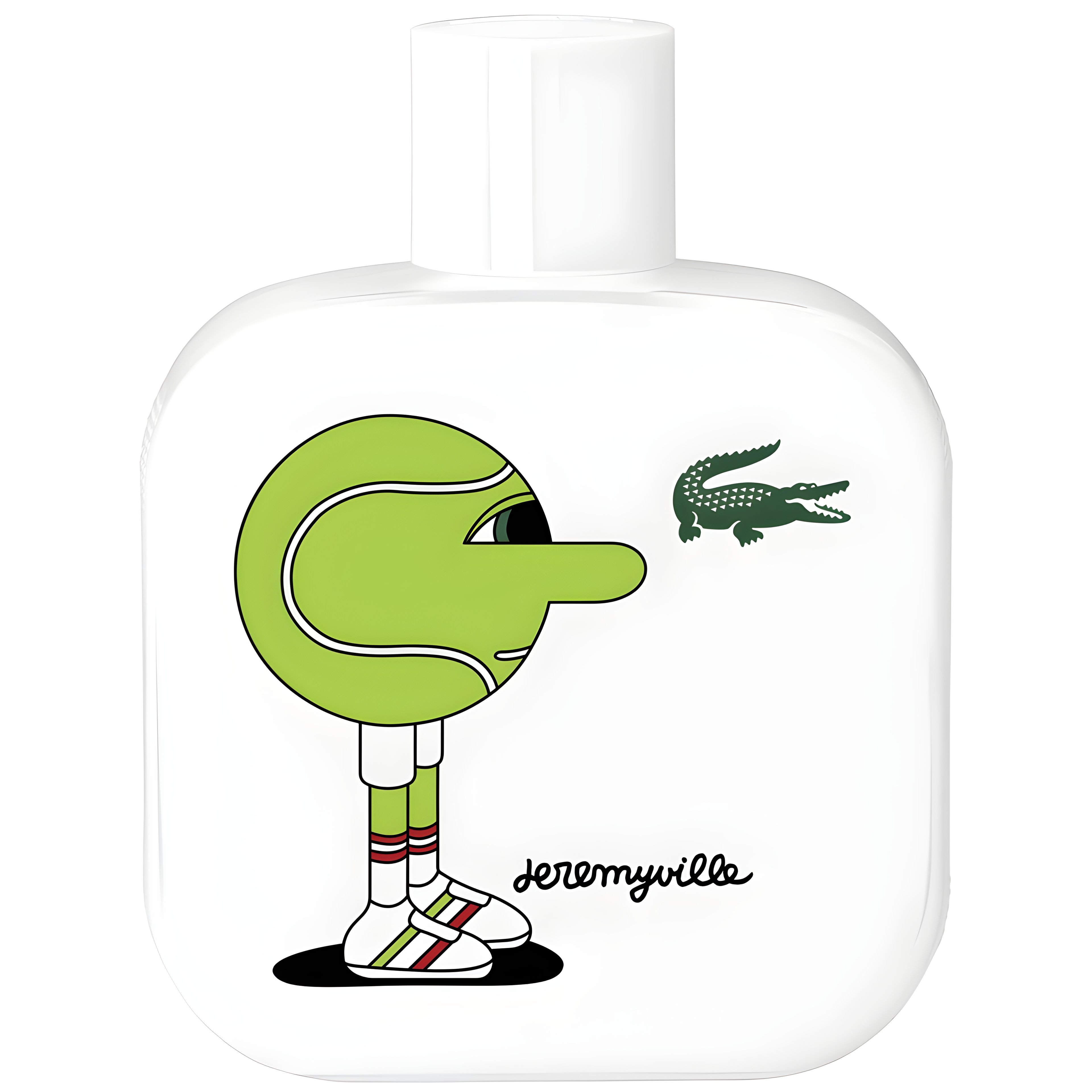 Picture of Eau de Lacoste L.12.12 Blanc Pure Collector Edition Pour Homme X Jeremyville fragrance