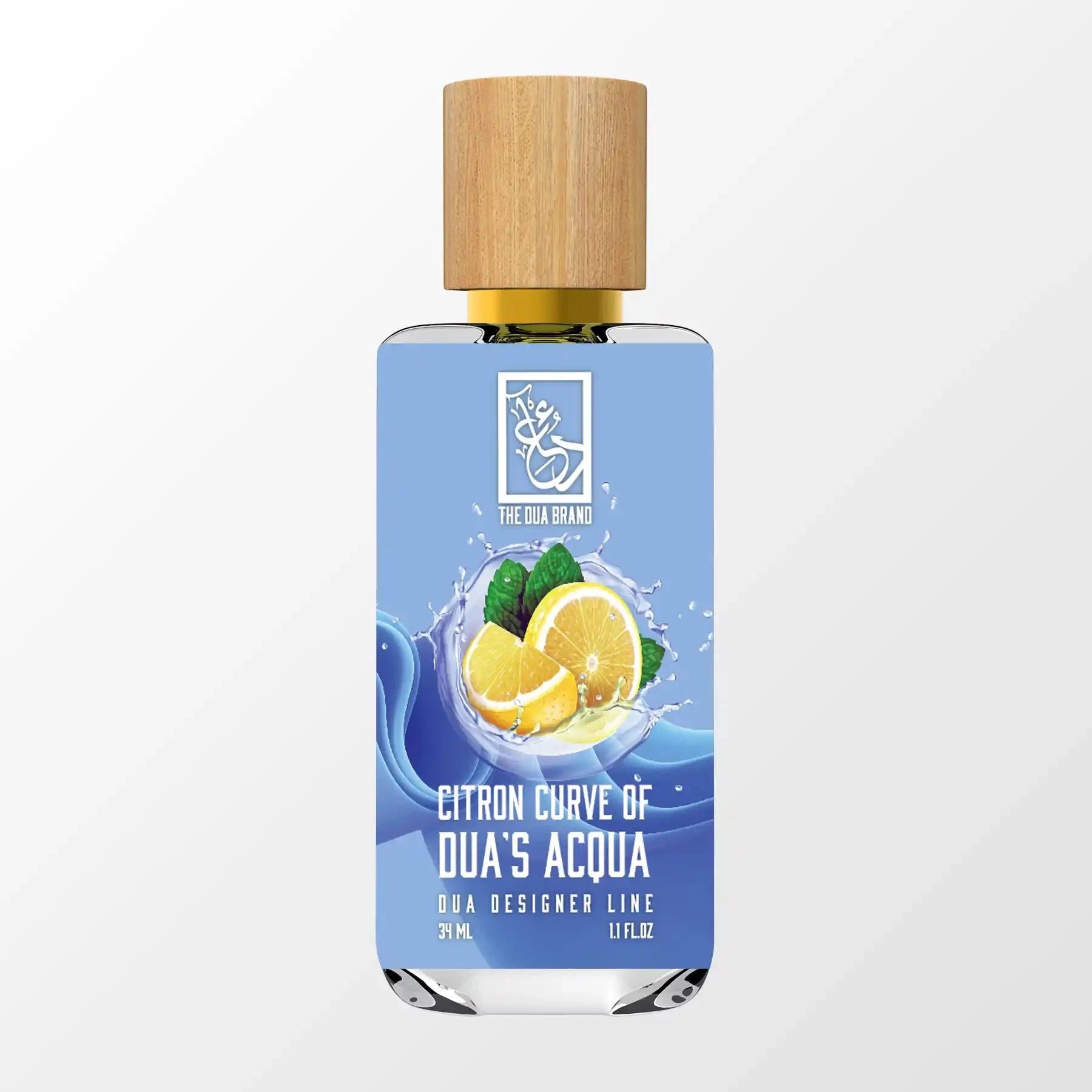 Picture of Citron Curve of Dua’s Acqua fragrance