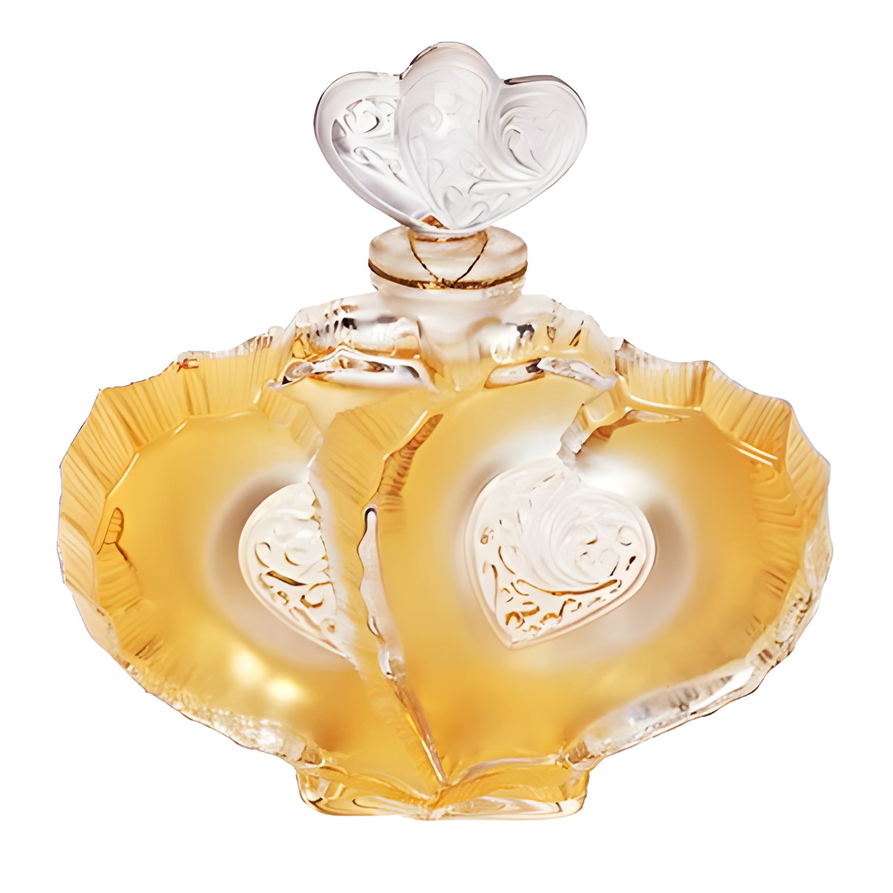 Picture of Lalique de Lalique Deux Coeurs Crystal Flacon fragrance